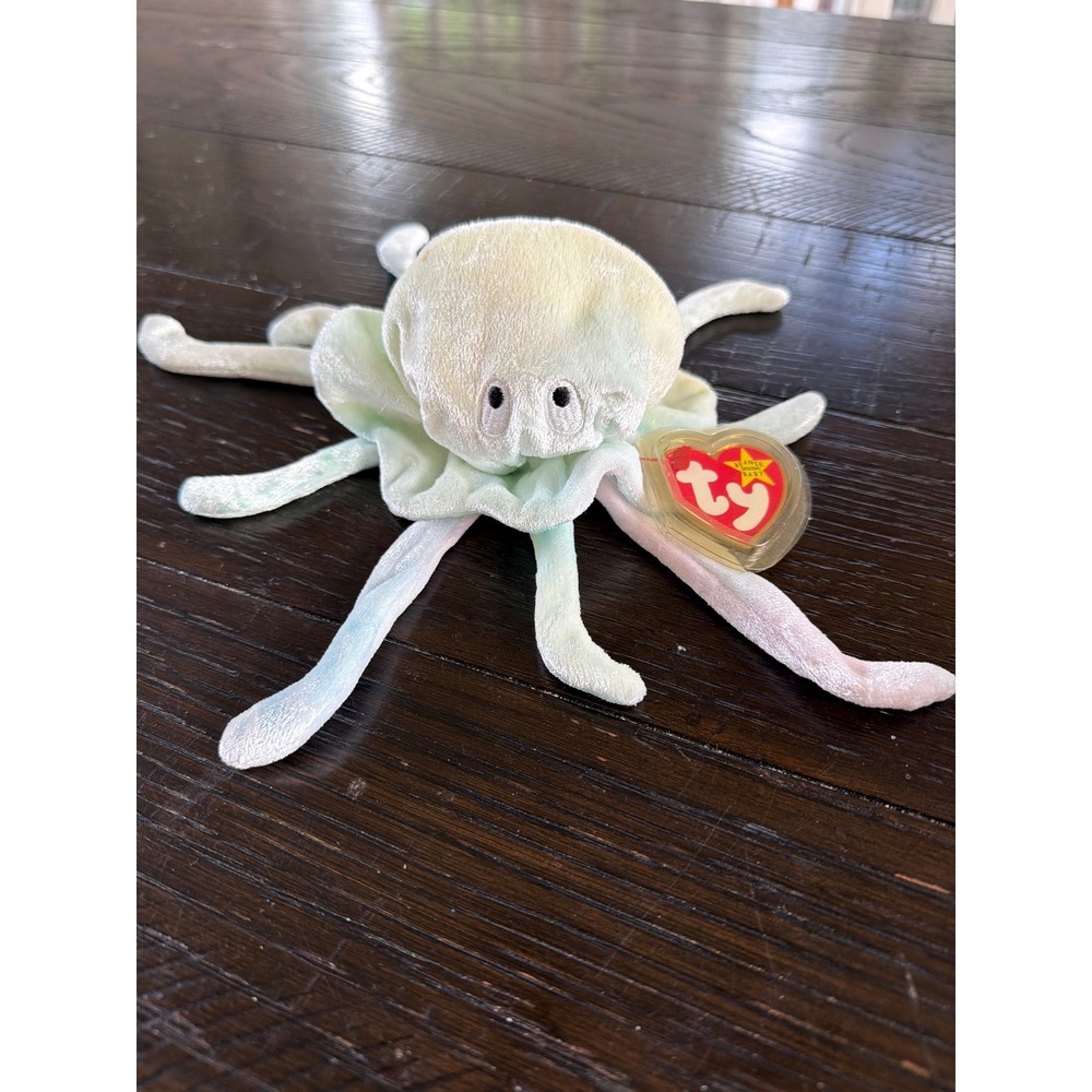 Vintage 1999 Ty Beanie Baby Goochy The Jellyfish Plush